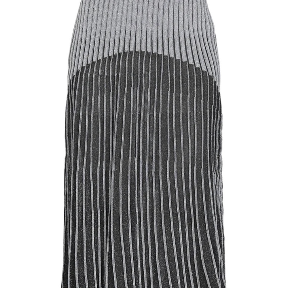 NEVER WORN Balmain Pleated Skirt Midi Size S - Picture 6 of 11